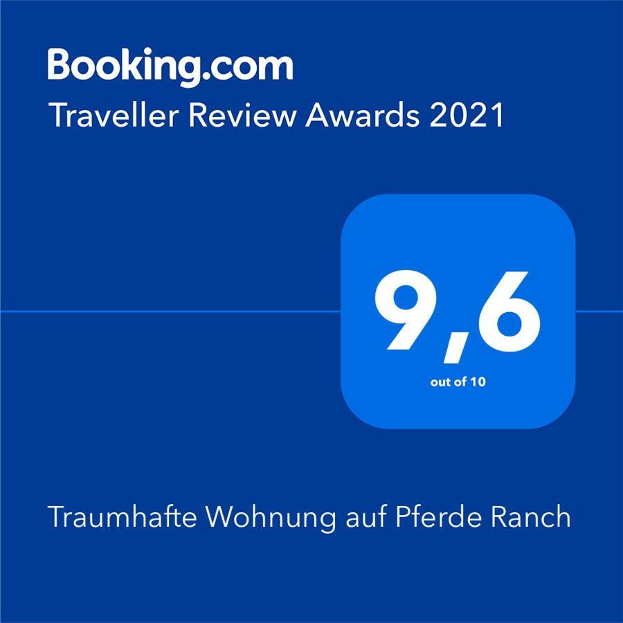 Traumhafte Wohnung Auf Pferde Ranch 아이히 외부 사진